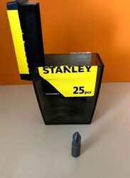 Stanley 25-Piece Screwdriver Bits Set, STHT72680-8L, Grey