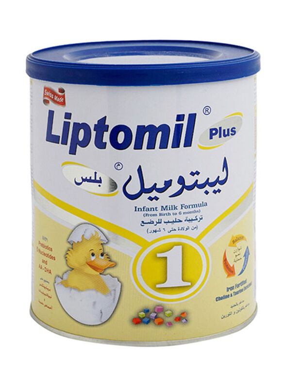 Liptomil Plus 1 Infant Milk Formula, 0-6 Months, 400g