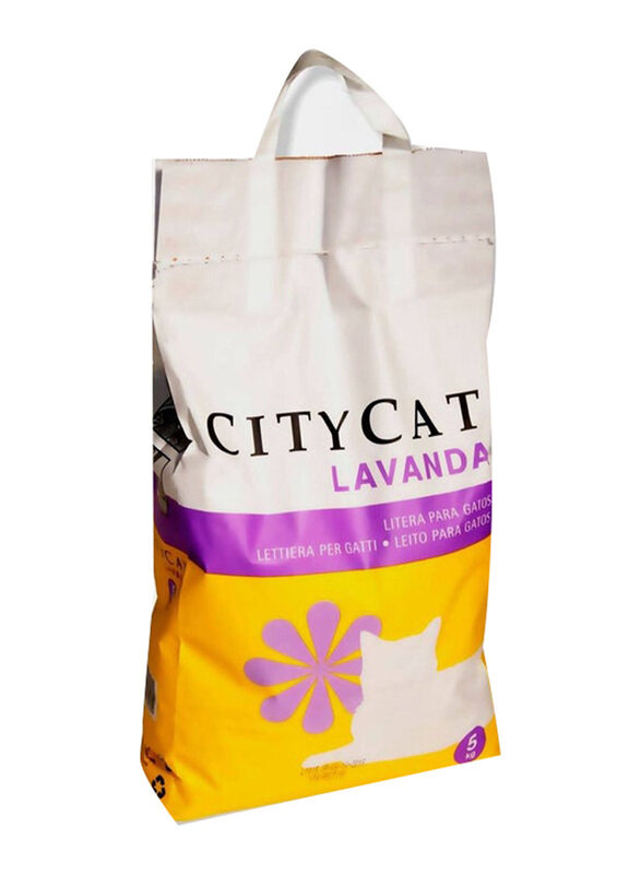 

Citycat Lavender Scented Cat Litter, 5 Kg, Multicolour