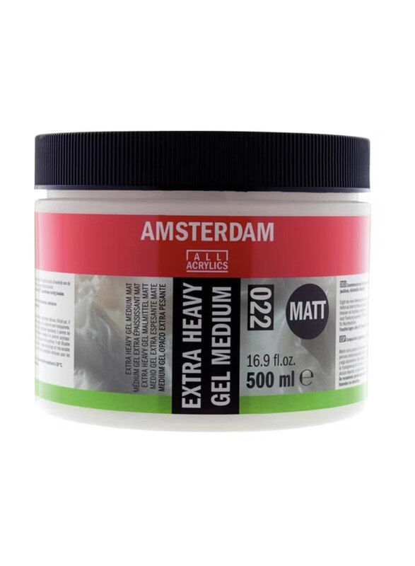 

Amsterdam Extra Heavy Body Acrylic Gel Medium Matt, 500ml, Multicolour