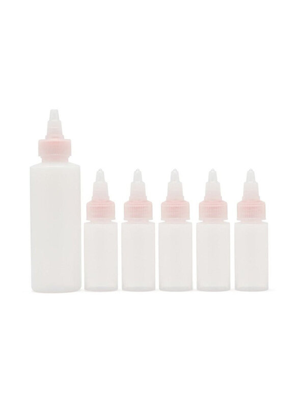 

Iwata High Strength Translucent Hobby Bottles, 6 Pieces, White