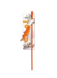 All For Paws Fish'N Wand Toy, Orange