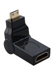 Vmax Multi Angle HDMI Female to HDMI Adapter, Black
