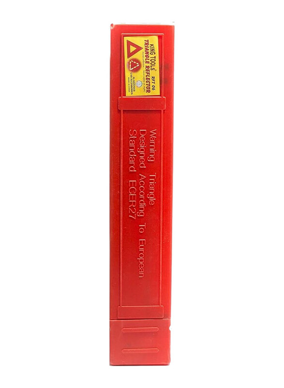 

Triangle Safety Warning Reflector, Red