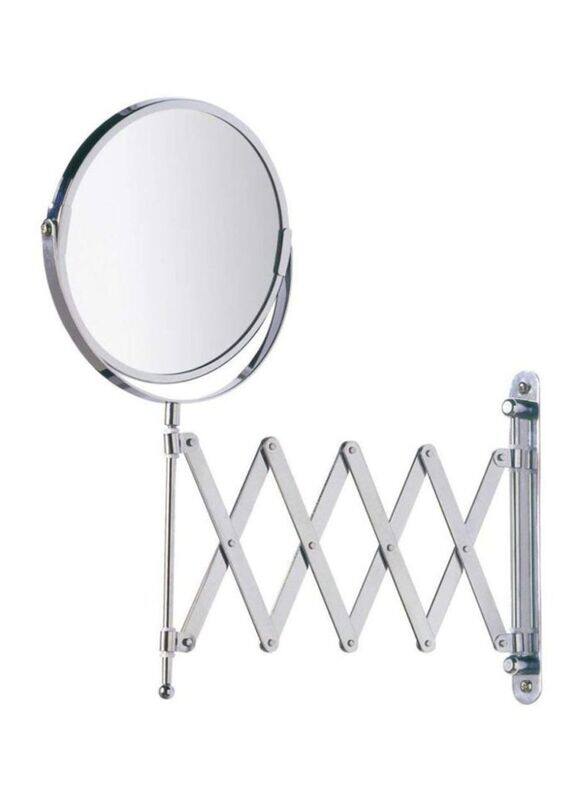 

Wenko Wall Mounted Cosmetics Mirror, Silver