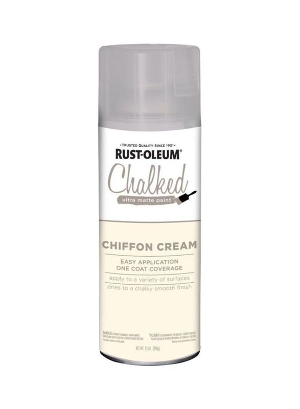 Rust-Oleum Chalked Ultra Matte Spray Paint, 12oz, Beige