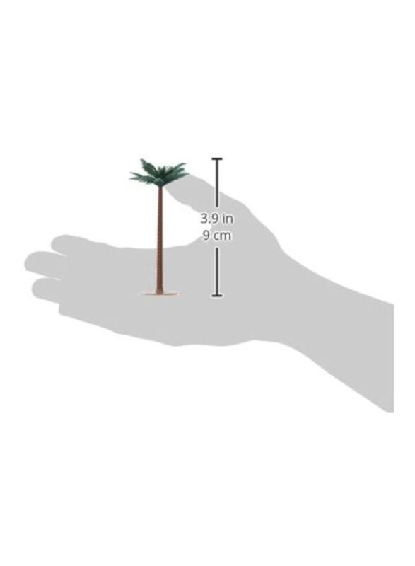 Woodland Scenics Palm Tree, 6 Piece, Brown/Green, Ages 3+
