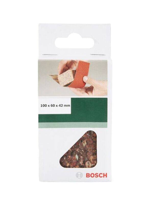 

Bosch Hand Sanding Block, 100 x 60 x 42mm, Brown/Beige