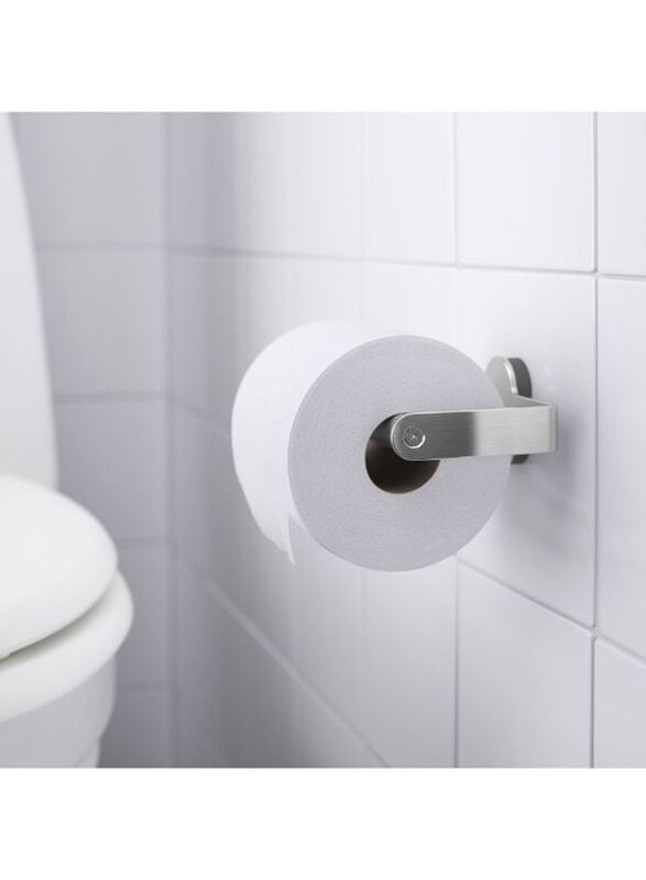 Brogrund Toilet Roll Holder, 13 cm, Silver