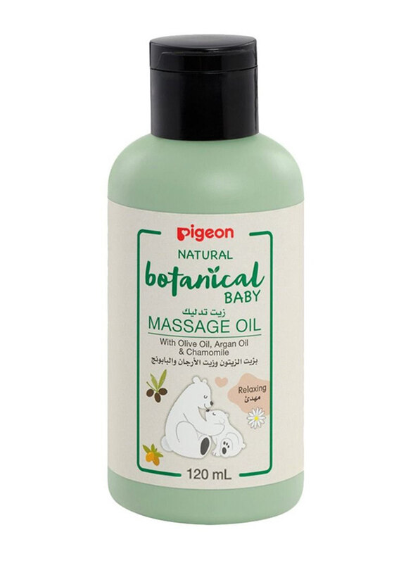 

Pigeon Natural Botanical Baby Massage Oil, 120ml