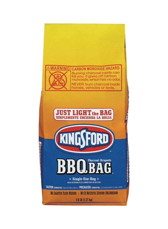 Kingsford BBQ Bag Charcoal Briquettes, Black
