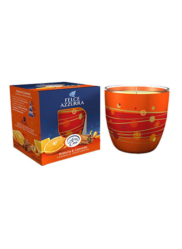 Felce Azzurra Orange & Cinnamon Perfuming Candle, 120g, Multicolour