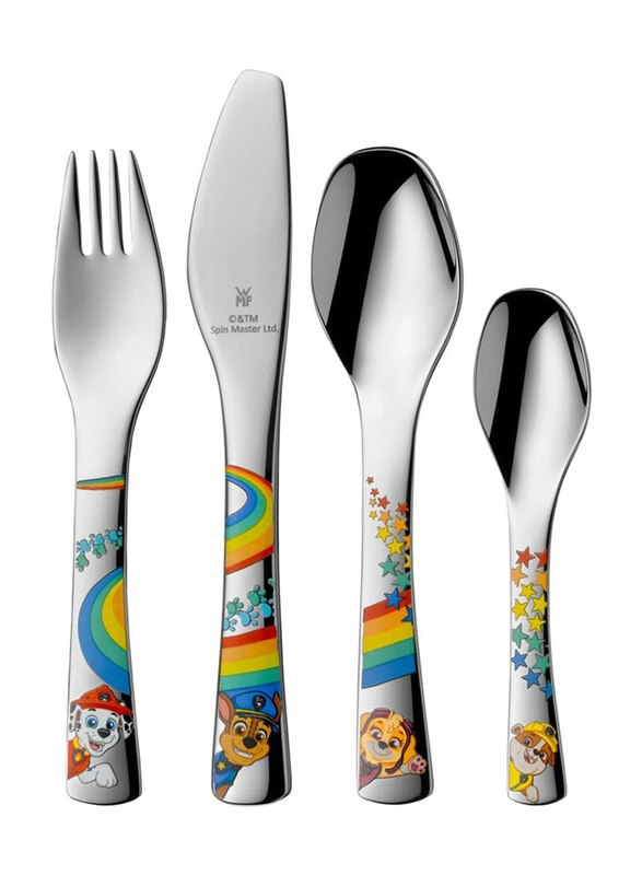 

Wmf Paw Patrol Kids Cutlery Set, 4 Piece, Silver