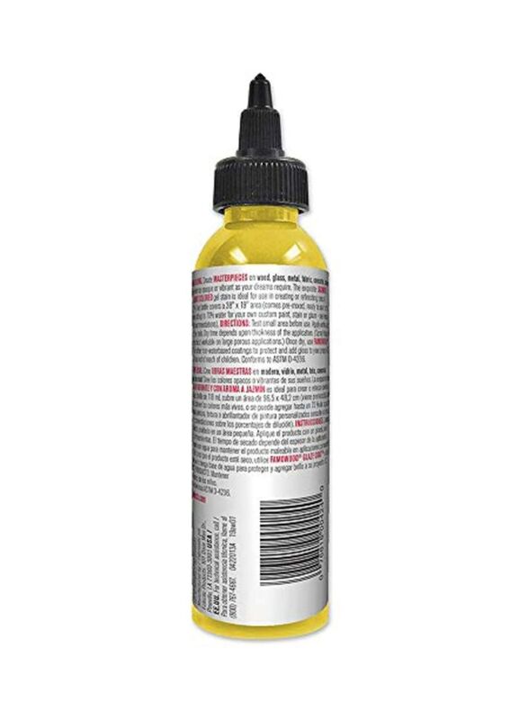 Unicorn SPit Stain and Glaze Gel, 118.2ml, Lemon Kiss Yellow