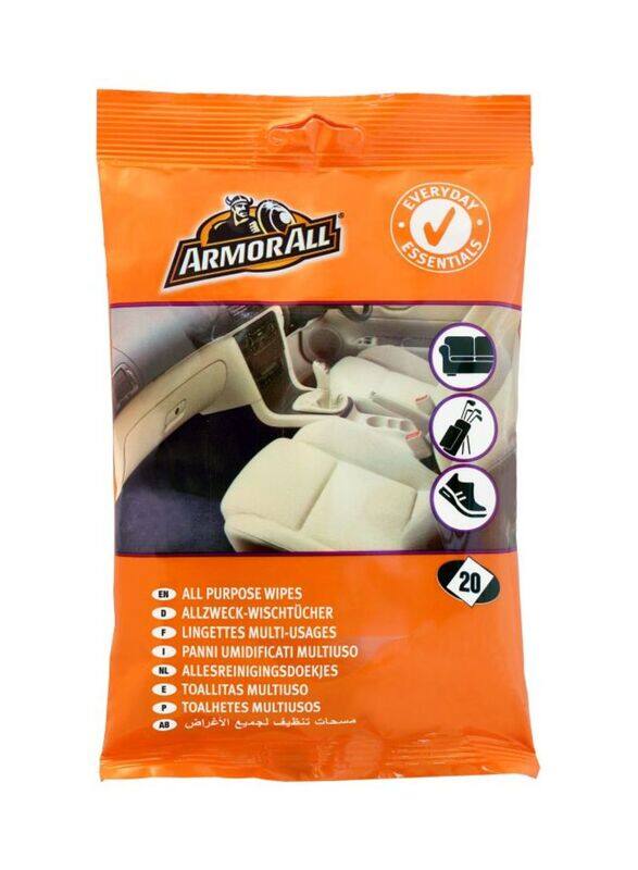 

Armor All 20-Piece All Purpose Wipes, Orange