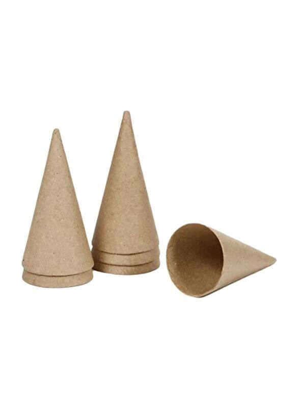 

Darice Paper Mache Cone Set, Party Supplies, 6 Pieces