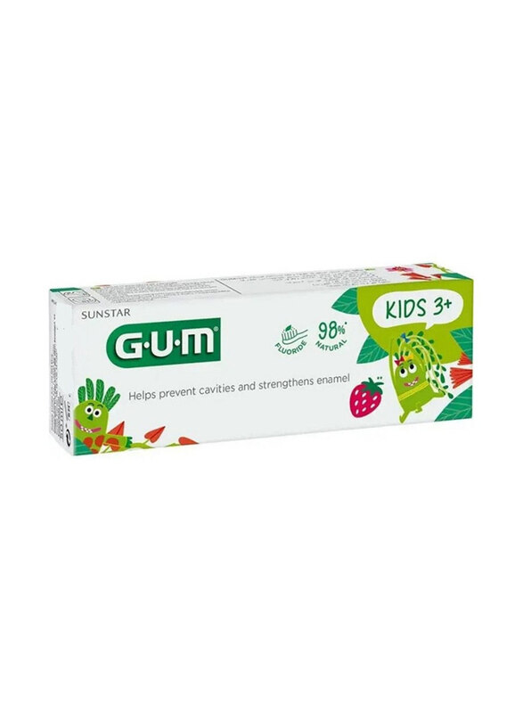 

Sunstar Gum Kids 3+ Years Toothpaste with Strawberry Flavour, 50ml