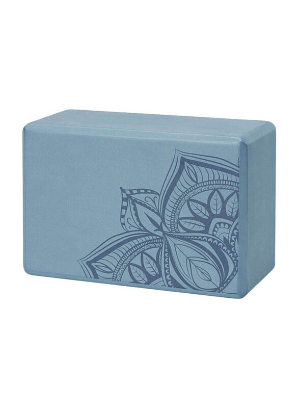 

Gaiam Printed Yoga Block, Grey