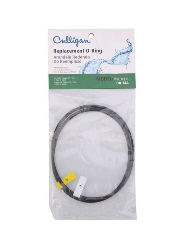 Culligan Rubber Replacement O-Ring, Black