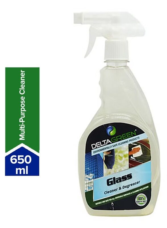 

Delta Green Glass Cleaner & Degreaser, 650ml