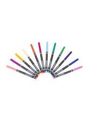 Crayola Fine Line Markers, 12 Pieces, Multicolour