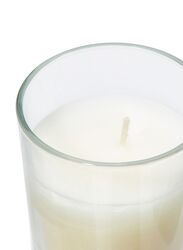 Samar Scented Candle Jar, White