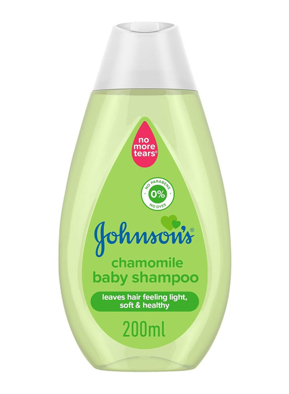 

Johnson's 200ml Chamomile Baby Shampoo Wash, Green