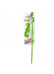 All For Paws Fish'N Wand Pet Toy, Green