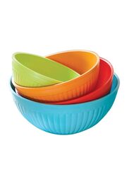 Nordic Ware 4-Piece Prep And Serve Bowl Set, Multicolour