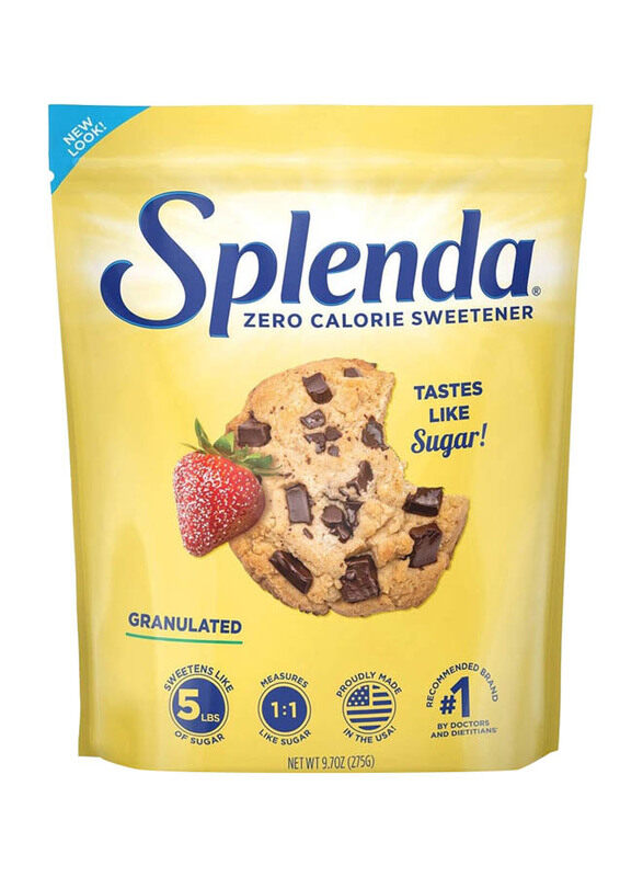 

Splenda No Calorie Sweetener Granular, 275g