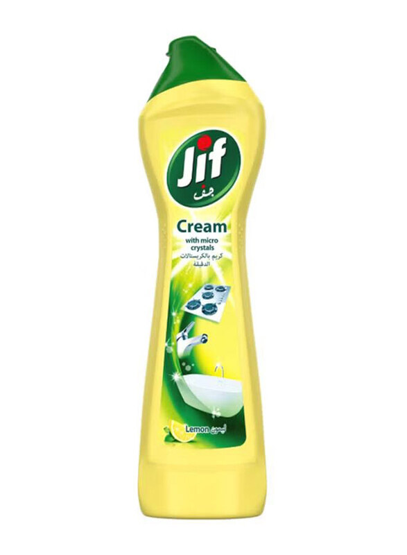 

JIF Micro Crystals Technology Eliminates Grease Burnt Food & Lime Scale Stains Cream Cleaner, 500ml