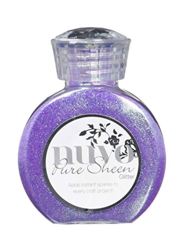 Nuvo Pure Sheen Glitter, 3.38oz, Purple Organza