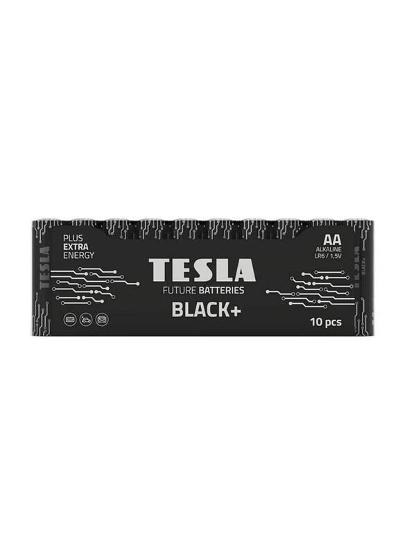 

Tesla AAA Alkaline Batteries, 10 Pieces, Black