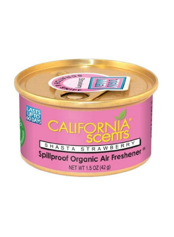 

California Scents Air Freshener Can Shasta Strawberry, 42gm
