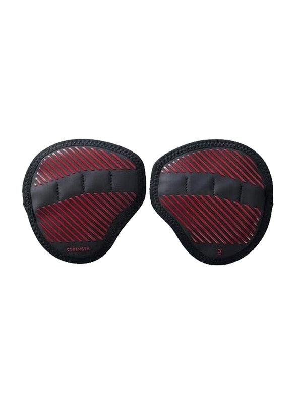 

Decathlon Corength Weight Training Grip Pad Glove, Large/X-Large, Black/Red
