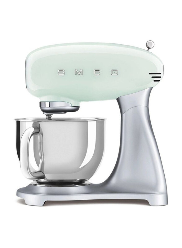 

Smeg Retro Style Stand Mixer, 800W, SMF02PGUK, Green