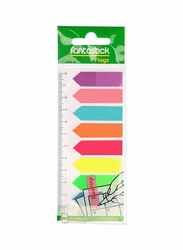 Fantastick index Flag 8 Neon Colours Sticky Notes Set, 25 Sheet, Multicolour