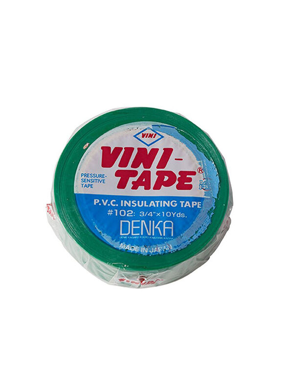 Vini 7.8mm PVC Insulation Tape, Green
