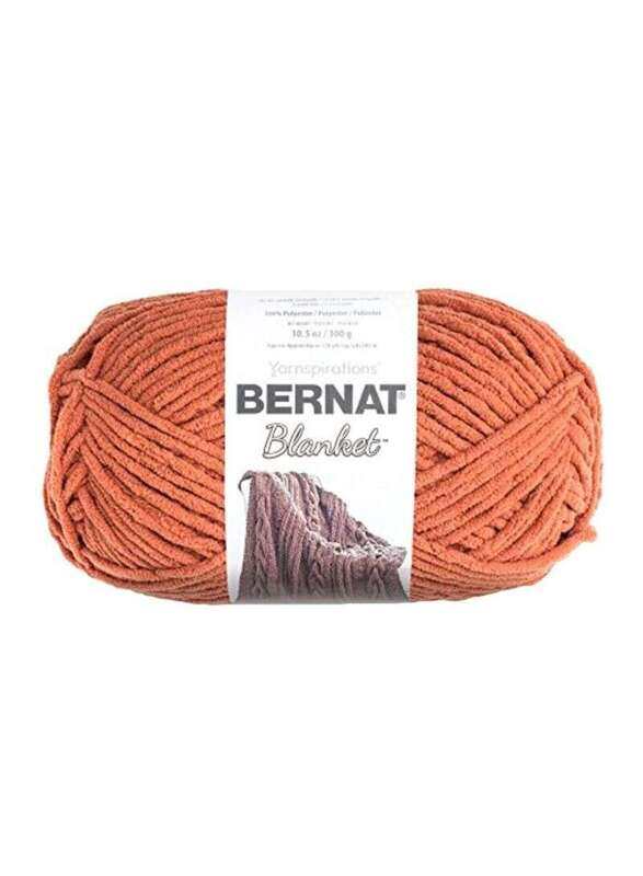 

Bernat Blanket Knitting Yarn, 220 Yards, Pumpkin Spice