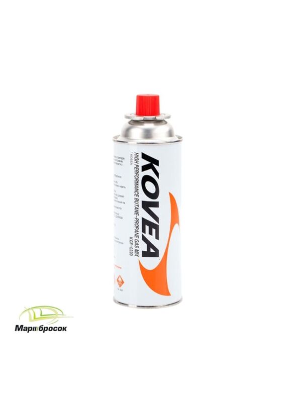 Kovea 220gm High Performance Butane-Propane Gas Mix, White