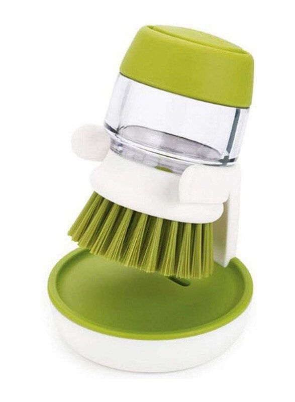 

Mintcraft Soap Dispensing Dishwashing Pot Brush, Green