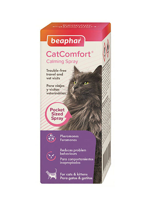 

Beaphar Cat Comfort Calming Spray, 30ml, Clear