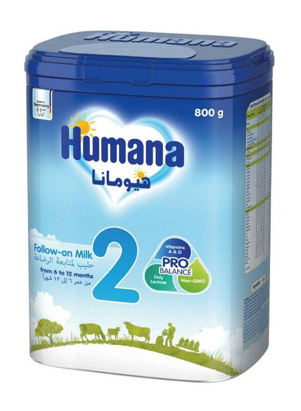 

Humana Stage 2 Probalance Follow-On Milk Formula, 800g