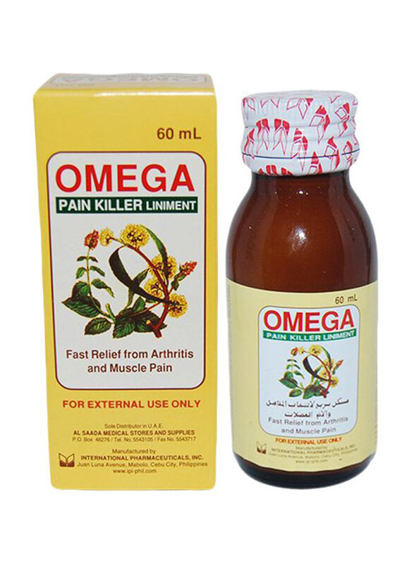 

Omega Pain Killer Liniment, 60ml