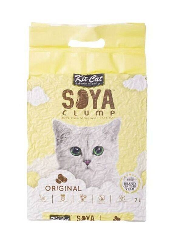 

Generic Kit Cat Soya Clump Litter, 7L, Brown