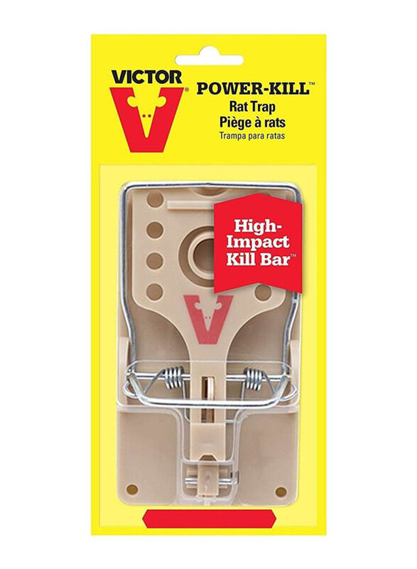 

Victor Power Kill Rat Trap, Beige/Silver