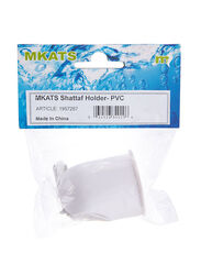 Mkats Shattaf Pvc Holder, 8mm, White