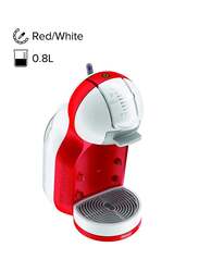 Nescafe 0.8 L Dolce Gusto Mini Me Coffee Machine, 1500W, Red