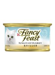 Fancy Feast 6-Piece Grilled Tuna Feast In Gravy Wet Cat Food, 85g