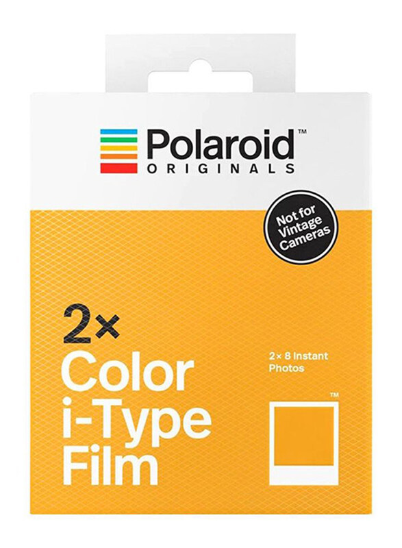 

Polaroid 16-Piece 2x Color i-Type Film Set, White